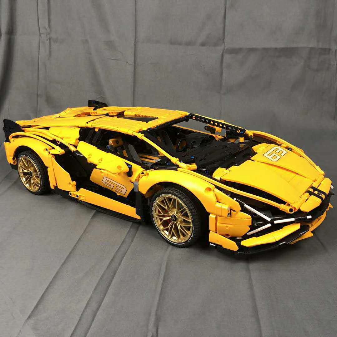 PRE-ORDER) Lion King 371008 (42115) Lamborghini Sian – Magnifizio Bricks