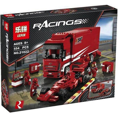 Lepin 21022 (8185) Ferrari Truck – Magnifizio Bricks