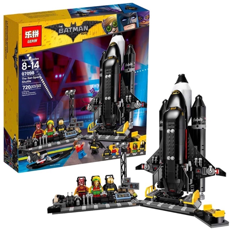 Lepin 07098 (70923) The Bat-Space Shuttle – Magnifizio Bricks