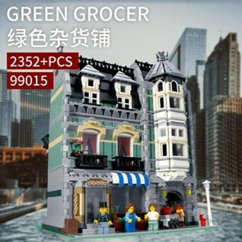 Leji LJ99015 LJ 99015 Creator Expert Green Grocer (Similar like Lepin 15008  King 84008 Lion King 180064) – Magnifizio Bricks