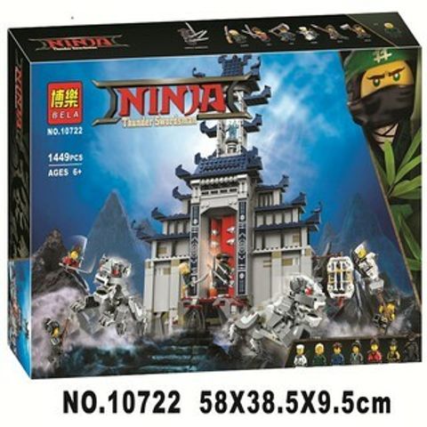 Bela / Lari 10722 Ninjago Temple of the Ultimate Ultimate Weapon (Similar  like Lepin 06058) – Magnifizio Bricks