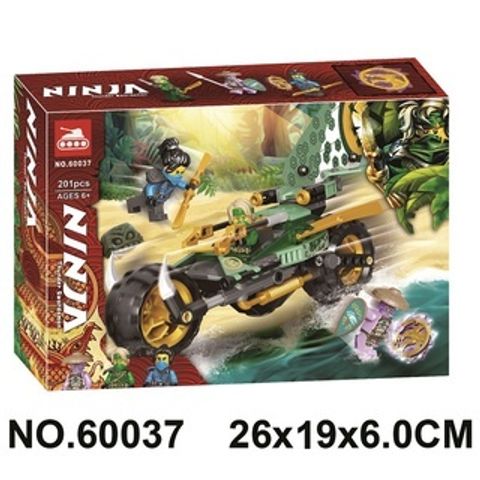 Bela / Lari 60037 Ninjago Lloyd's Jungle Chopper Bike – Magnifizio Bricks