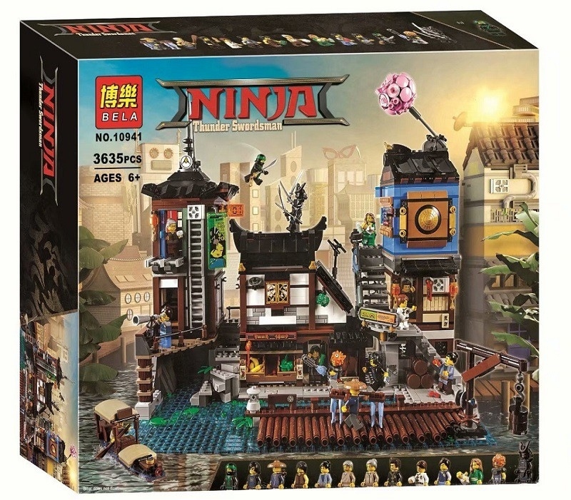 Bela 10941 (70657) Ninjago City Docks – Magnifizio Bricks