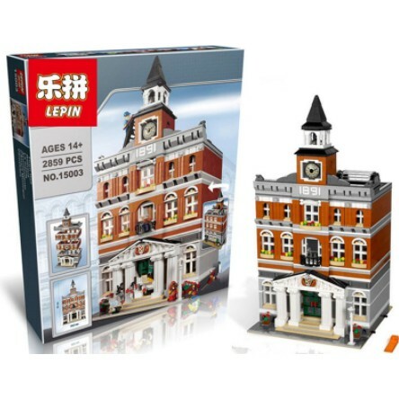 Lepin 15003 (10224) Town Hall – Magnifizio Bricks