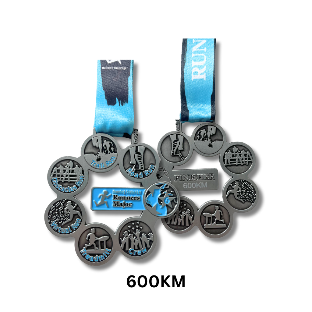 Runner Major 6 Medal 600KM