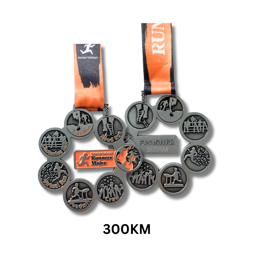 Runner Major 6 Medal 300KM