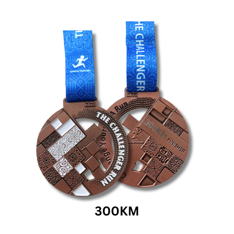 Challenger Run 1.0 Medal 300KM