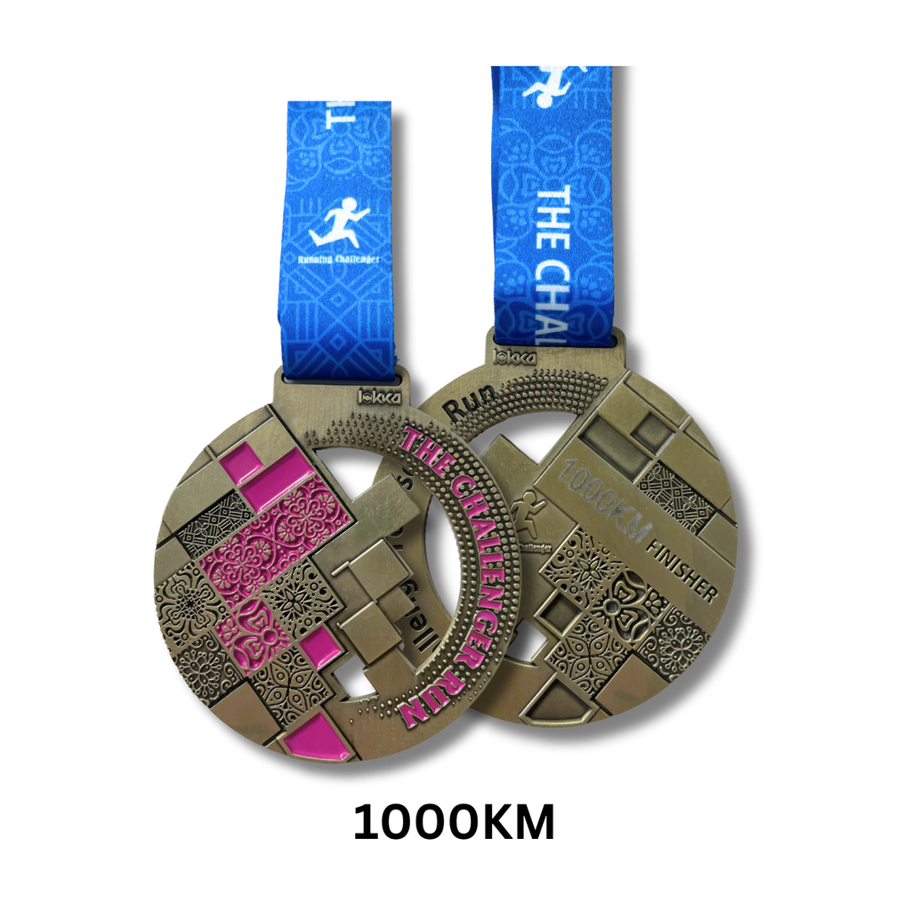 Challenger Run 1.0 Medal 1000KM