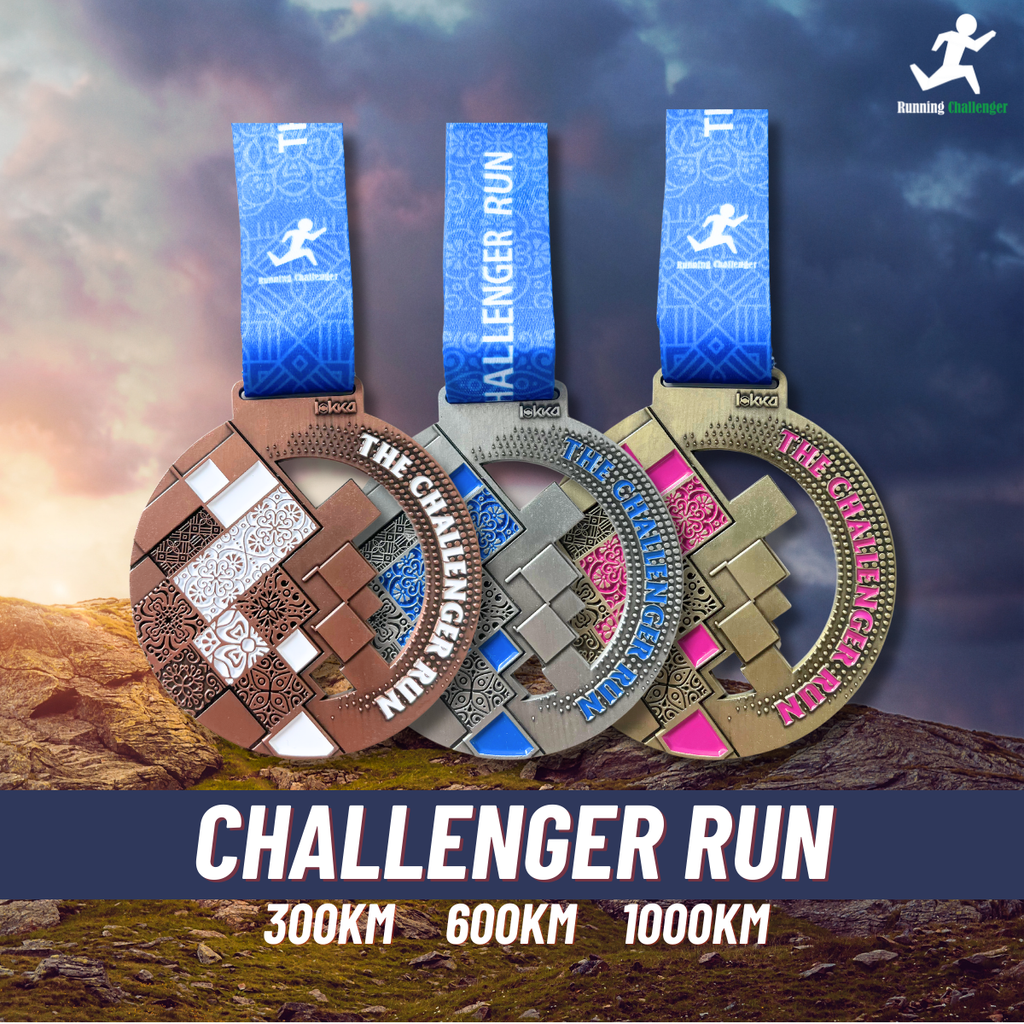 Challenger Run 1.0 Medal Banner