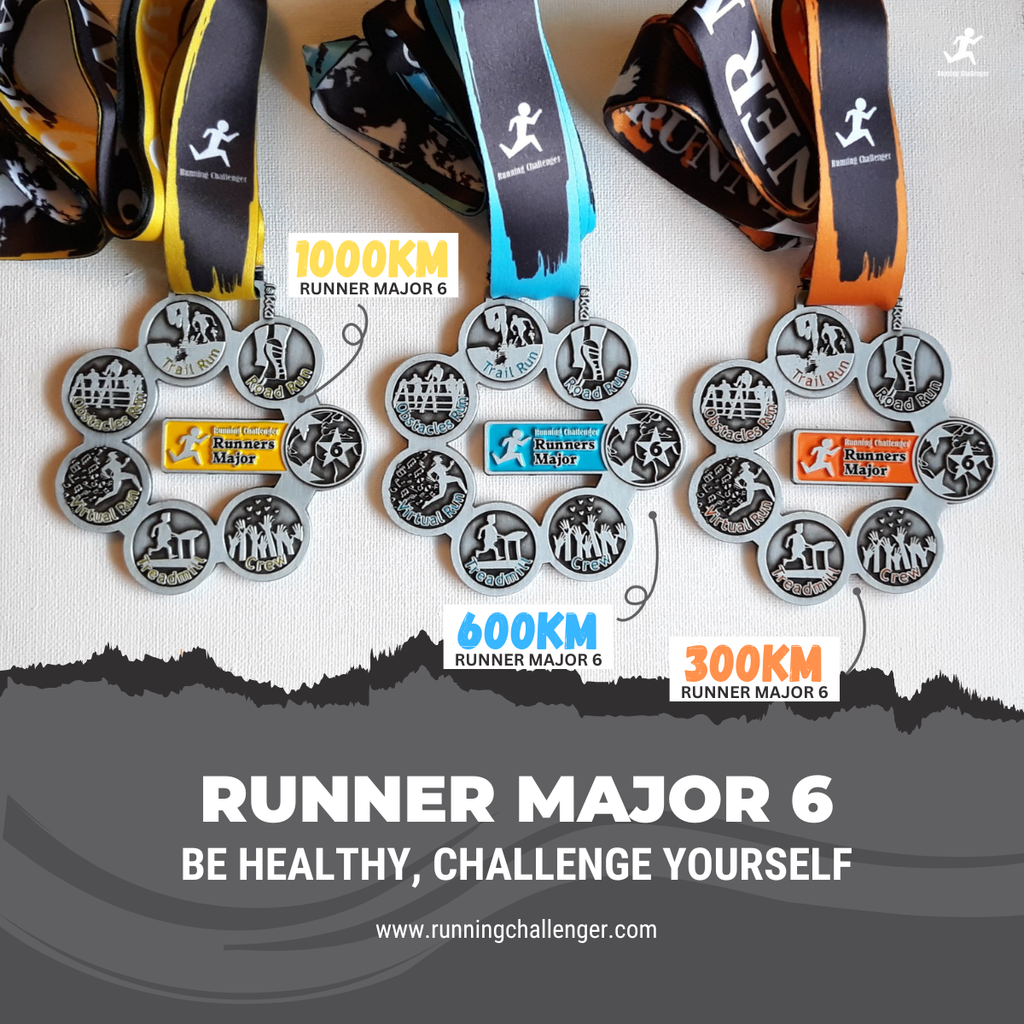 18. Runner Major 6 Medal