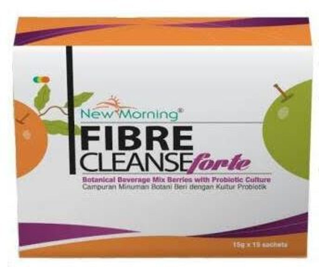 New Morning, Fibre Cleanse Forte, 15g (15 Sachets).JPG