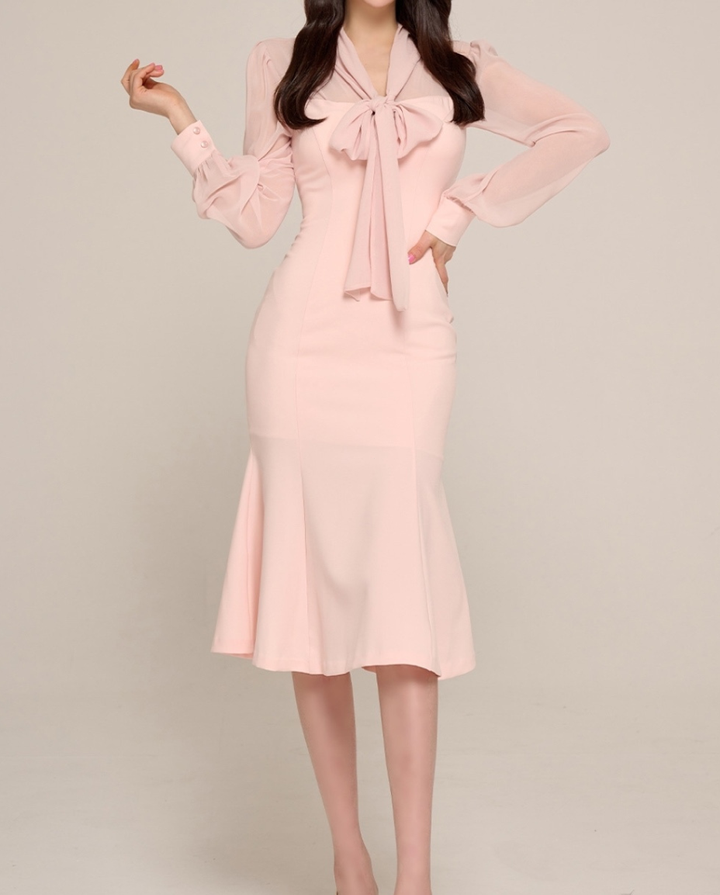 ribbon dress