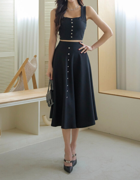 BLOUSE AND SKIRT