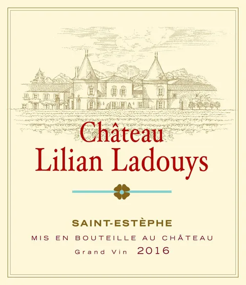 Chateau Lilian Ladouys Saint-Estèphe Cru Bourgeois Exceptionnel 2016 label.jpg