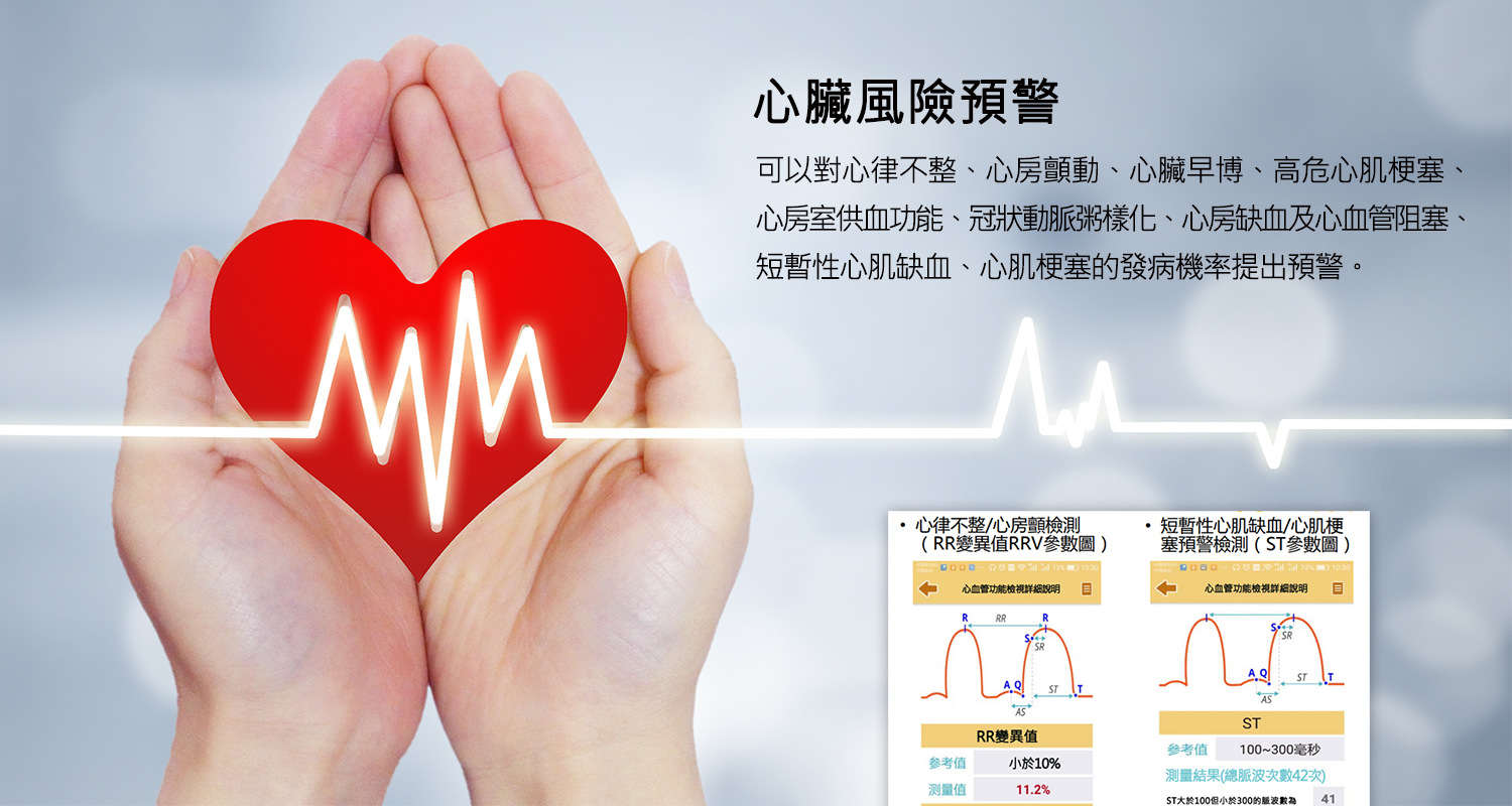 心壓計(心電、血壓雙監測)-心臟風險預警
