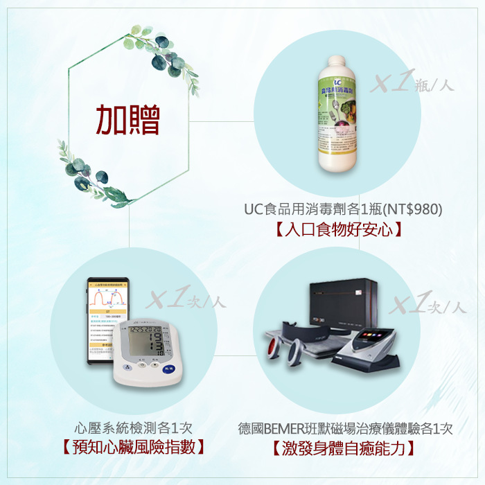 廿四節氣個人體質分析-二人同行方案-贈品