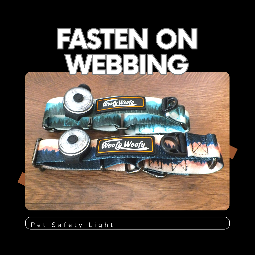 fasten on webbing