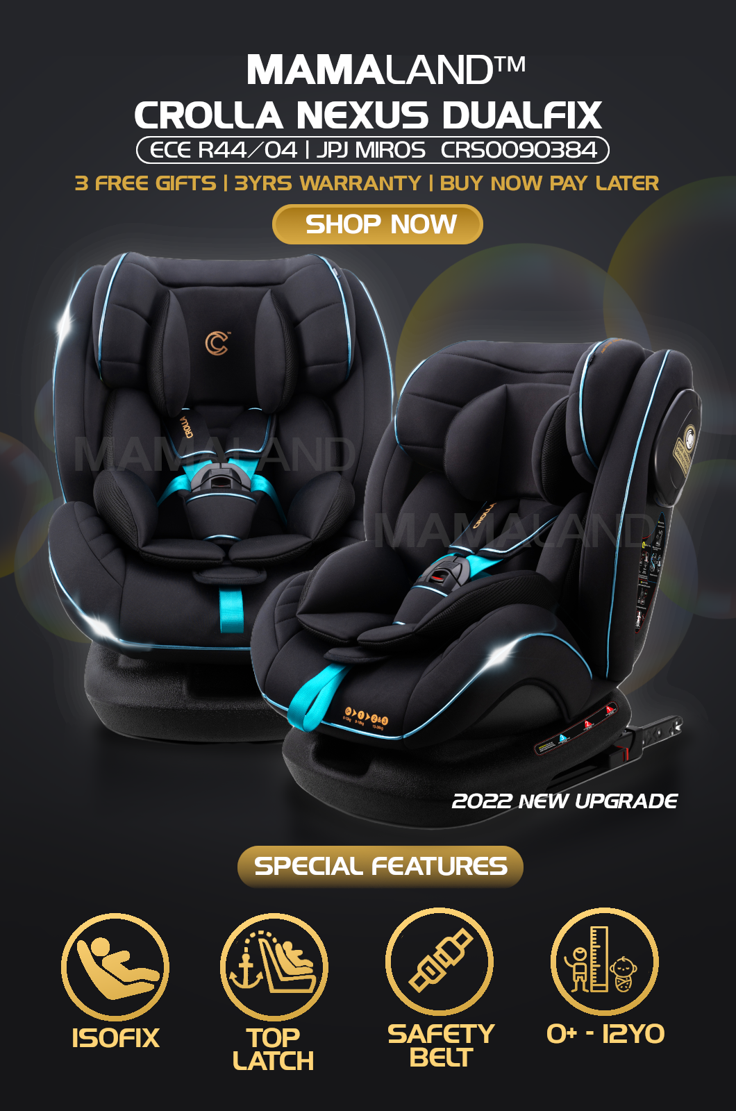 Mamaland Crolla Nexus Dualfix baby car seat.png