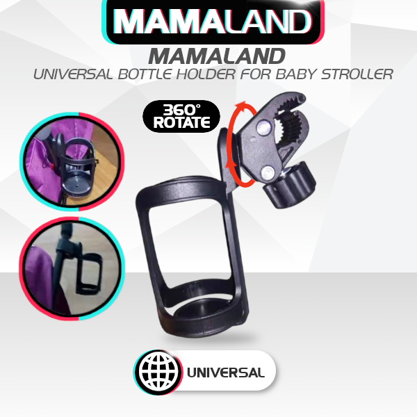 Stroller bottle holder