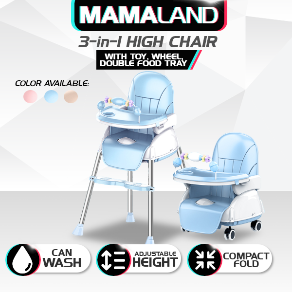 High chair - Blue