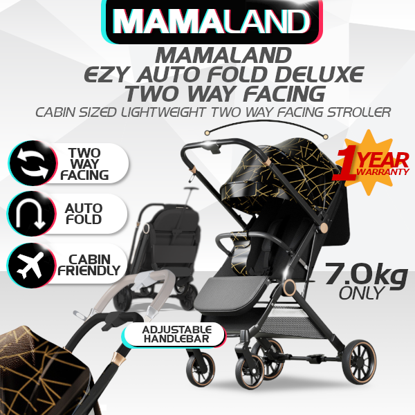 Ezy Auto Fold Deluxe Two Way Facing - 2