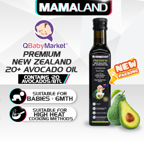 #mamaland #babymamaland #babyonlineshop #babyshopnearyou #qbaby #qbabymarket #mommyj #somama #zoey'shomemade #avocadooil #babyoil #cookingoil #healthyoil