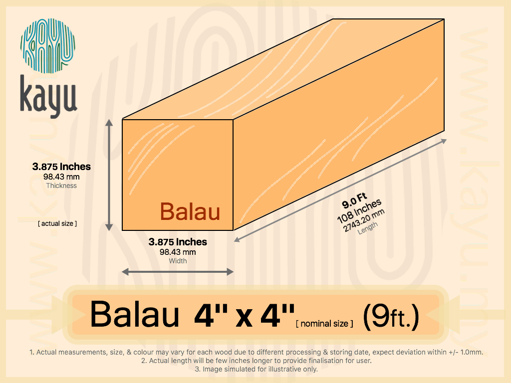 BL 4x4x9