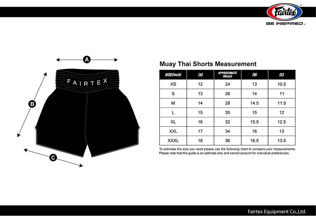 MUAY-THAI-SHORTS-SIZING-CHART-19XX-English