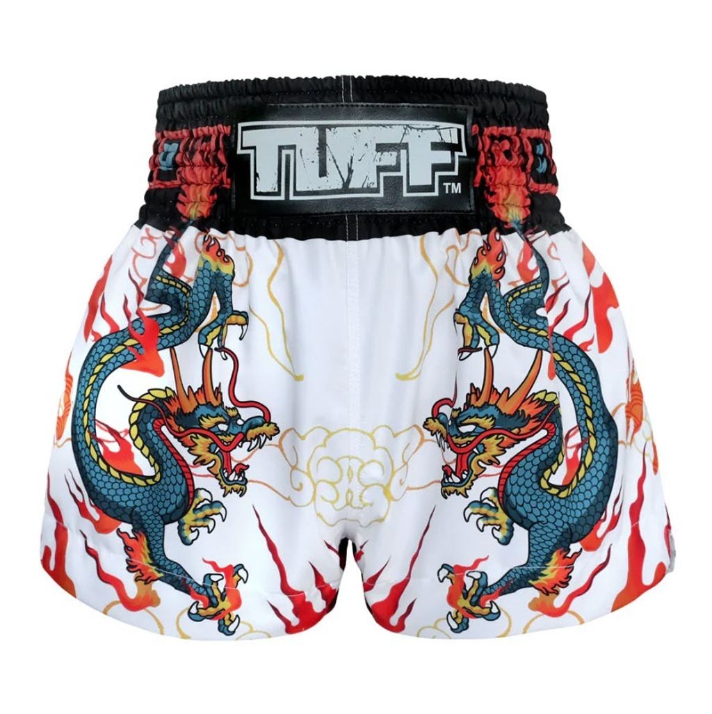 White with Blue Dragon (front)