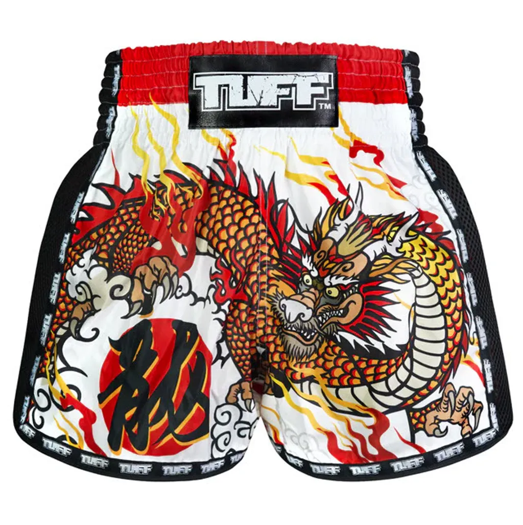 Retro Style White Chinese Dragon