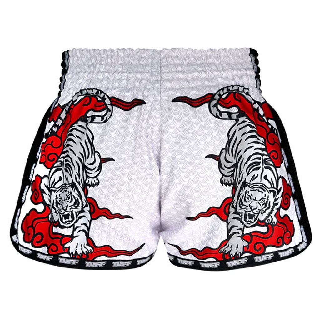 Retro Style Double Tiger With Red Text (BACK)