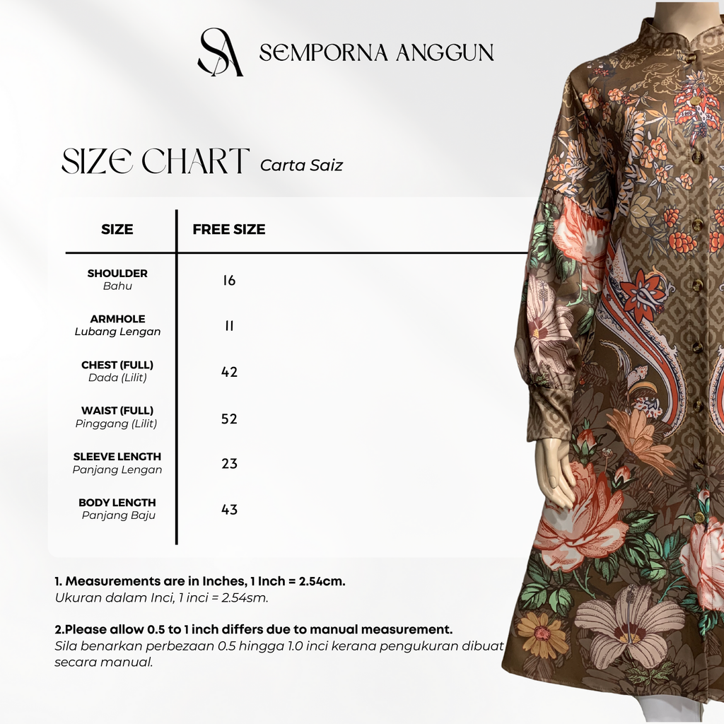 P2201 - Size Chart 1