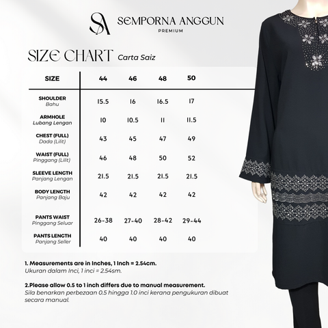 30070 - Size Chart 1