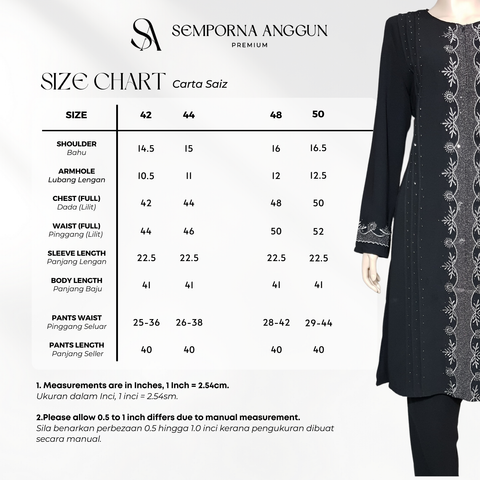 13106 - Size Chart 1