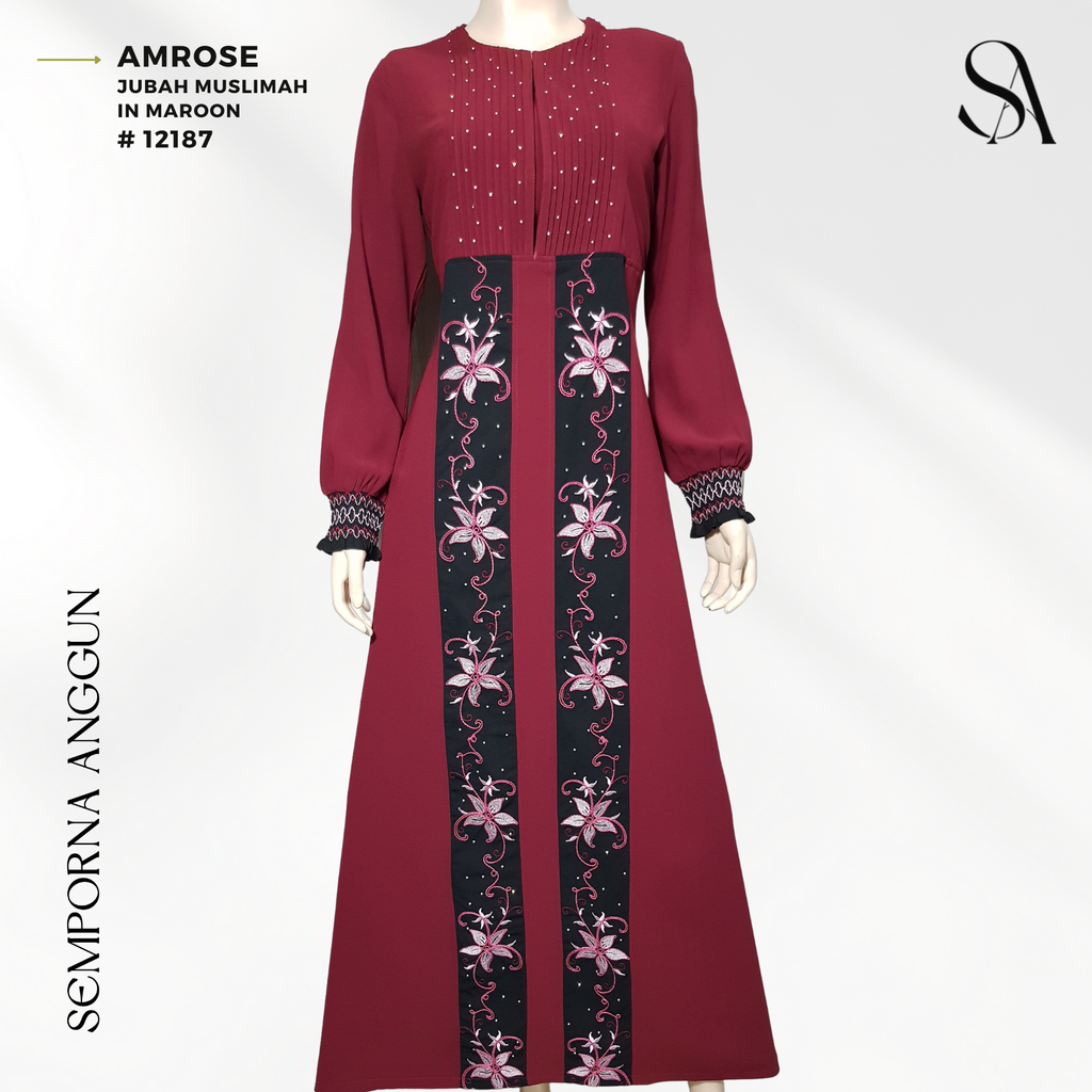 12187 - Amrose (10 Maroon) 1