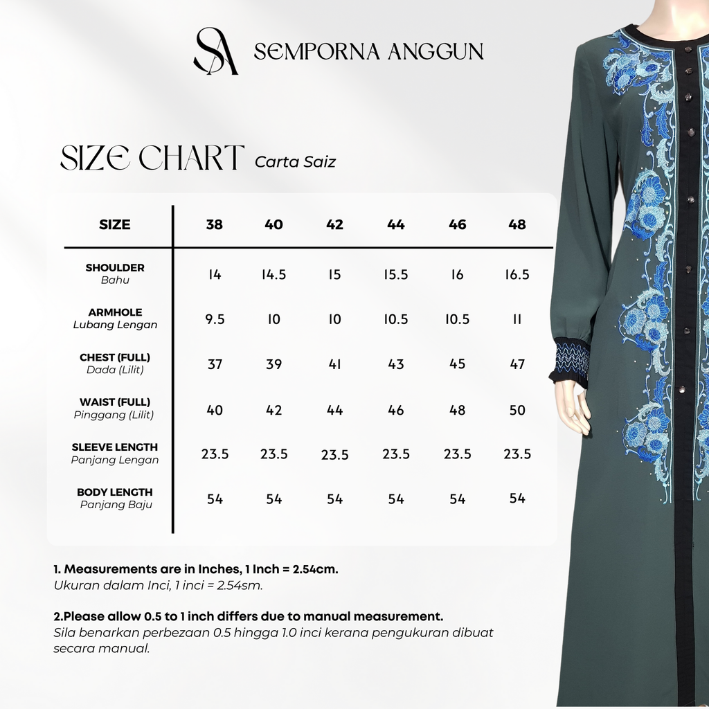 12326 - Size Chart 1