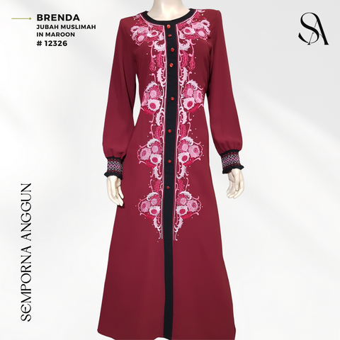 12326 - Brenda (02 Maroon) 1