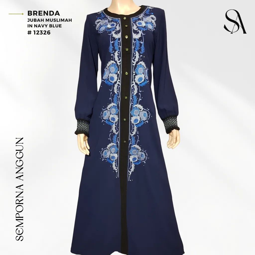 12326 - Brenda (07 Navy Blue) 1