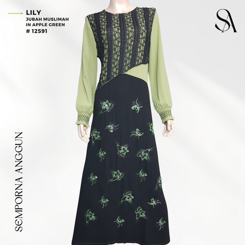 12591 - Lily (01 Apple Green) 1