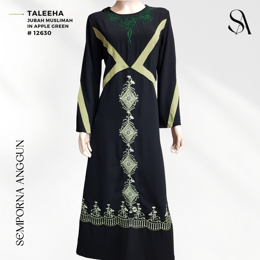 12630 - Taleeha (06 Apple Green) 1
