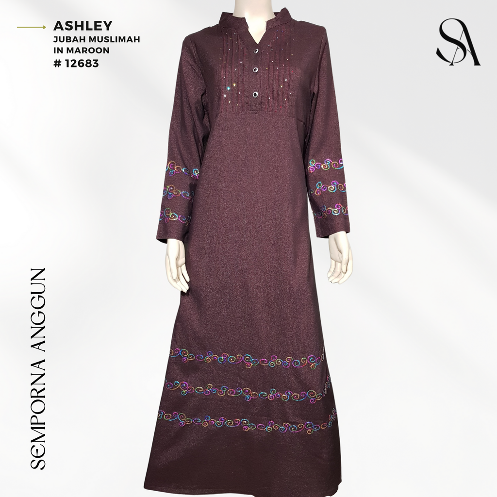 12683 - Ashley (02 Maroon) 1