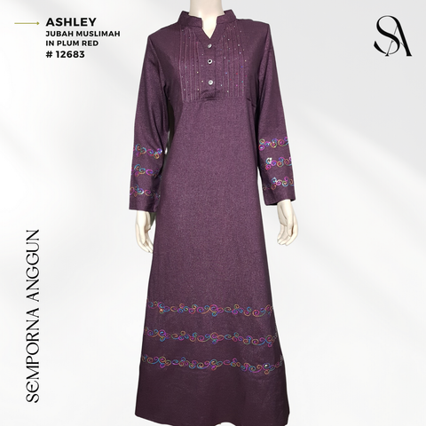 12683 - Ashley (06 Plum Red) 1