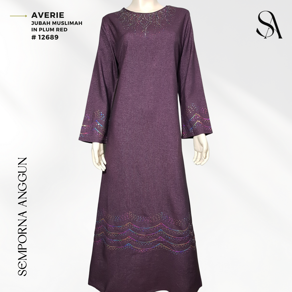 12689 - Averie (06 Plum Red) 1