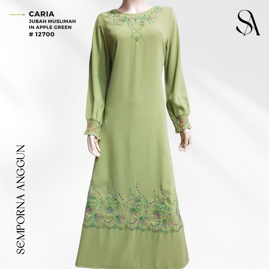 12700 - Caria (01 Apple Green) 1