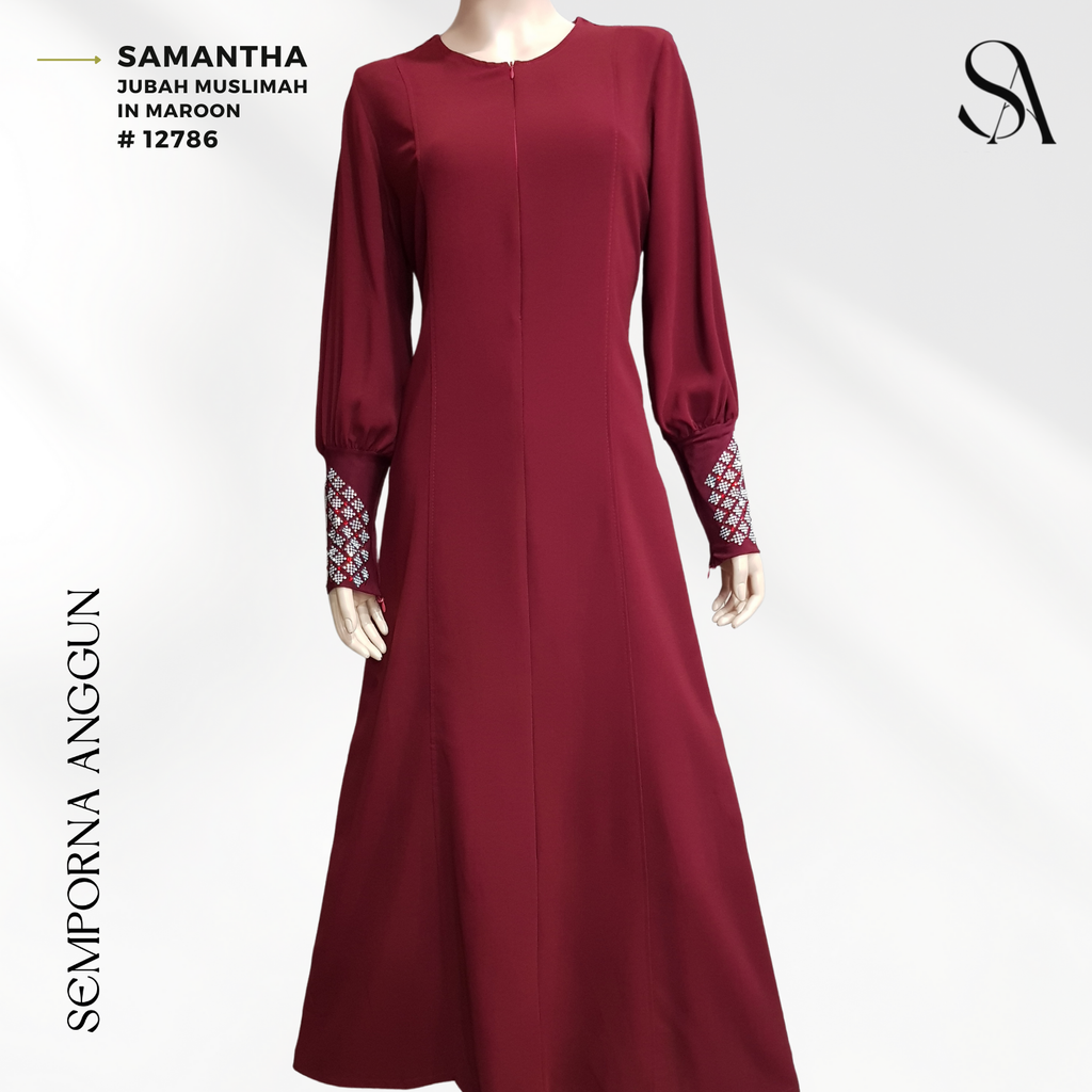 12786 - Samantha (01 Maroon) 1