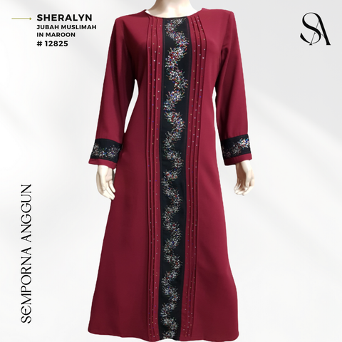 12825 - Sheralyn (01 Maroon) 1