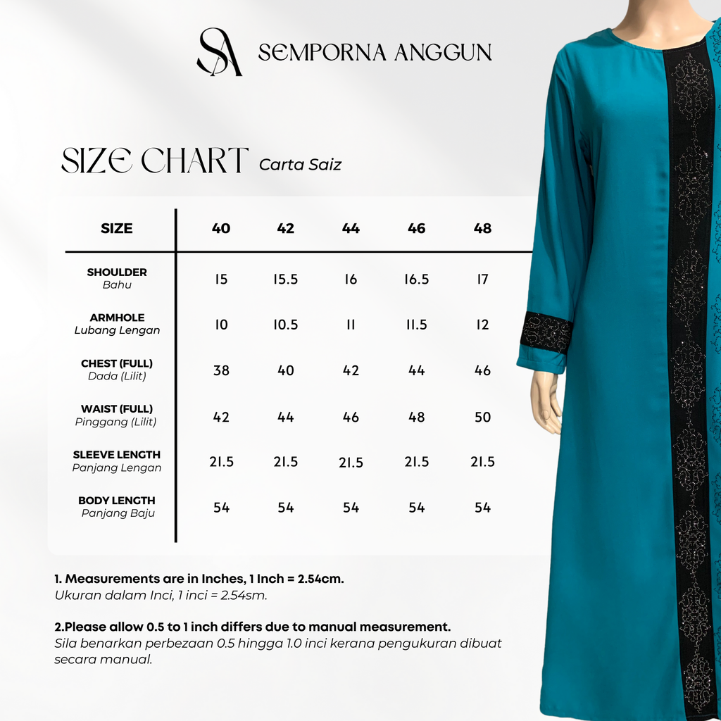 30062c - Size Chart 1