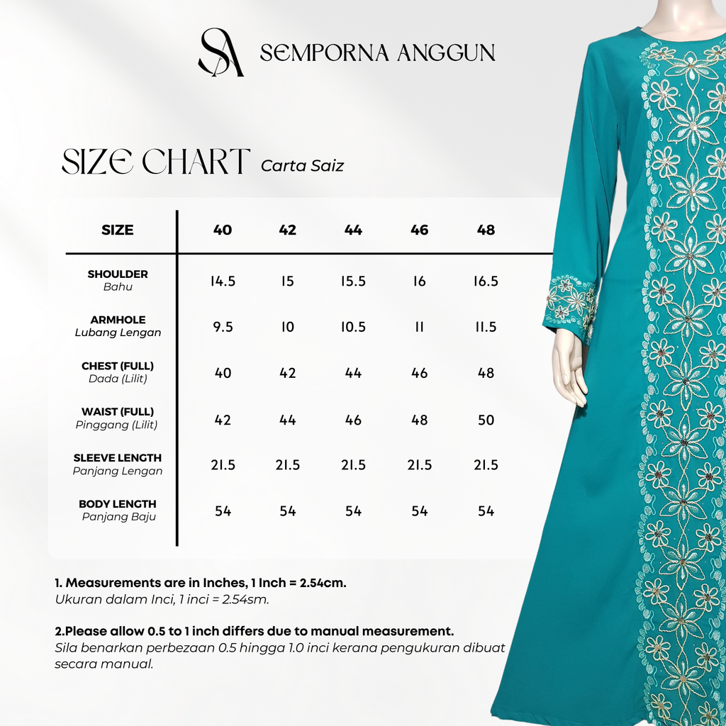 30067 - Size Chart 1