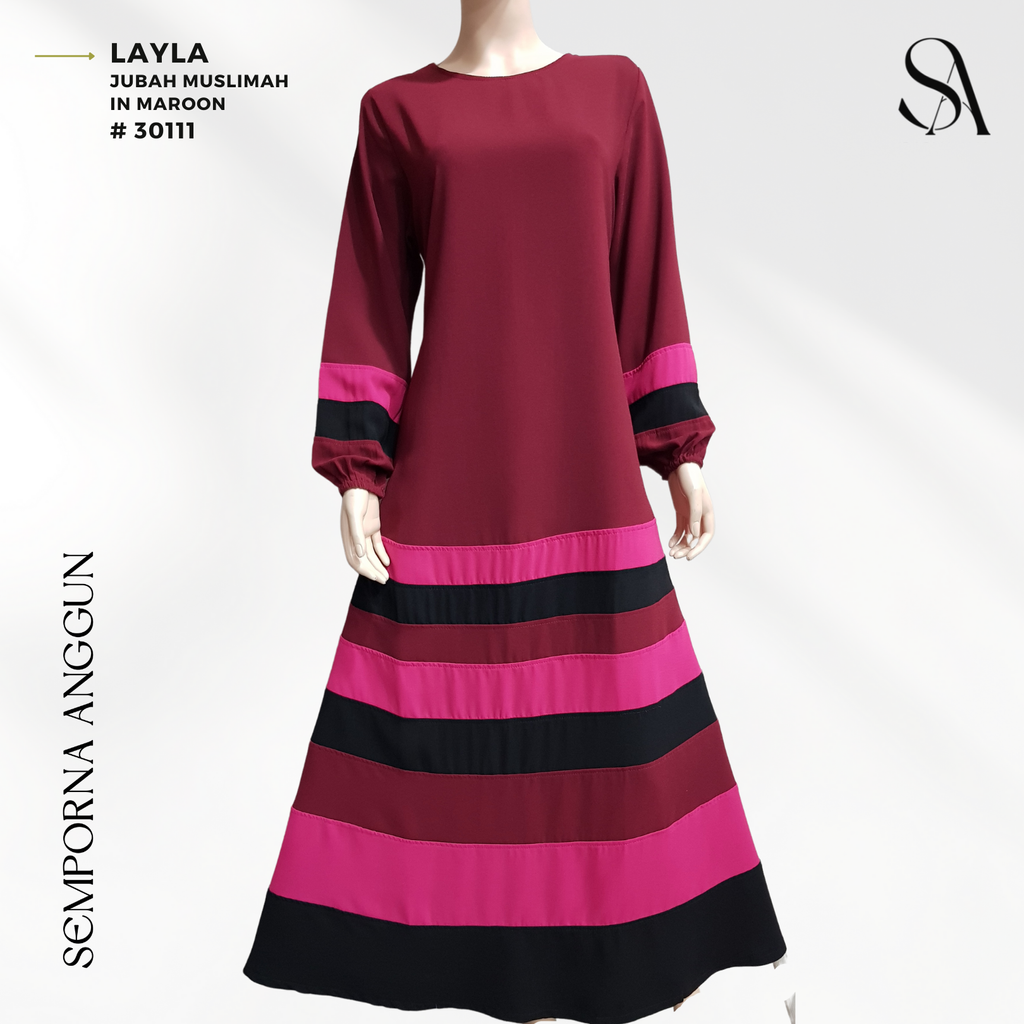 30111 - Layla (03 Maroon) 1