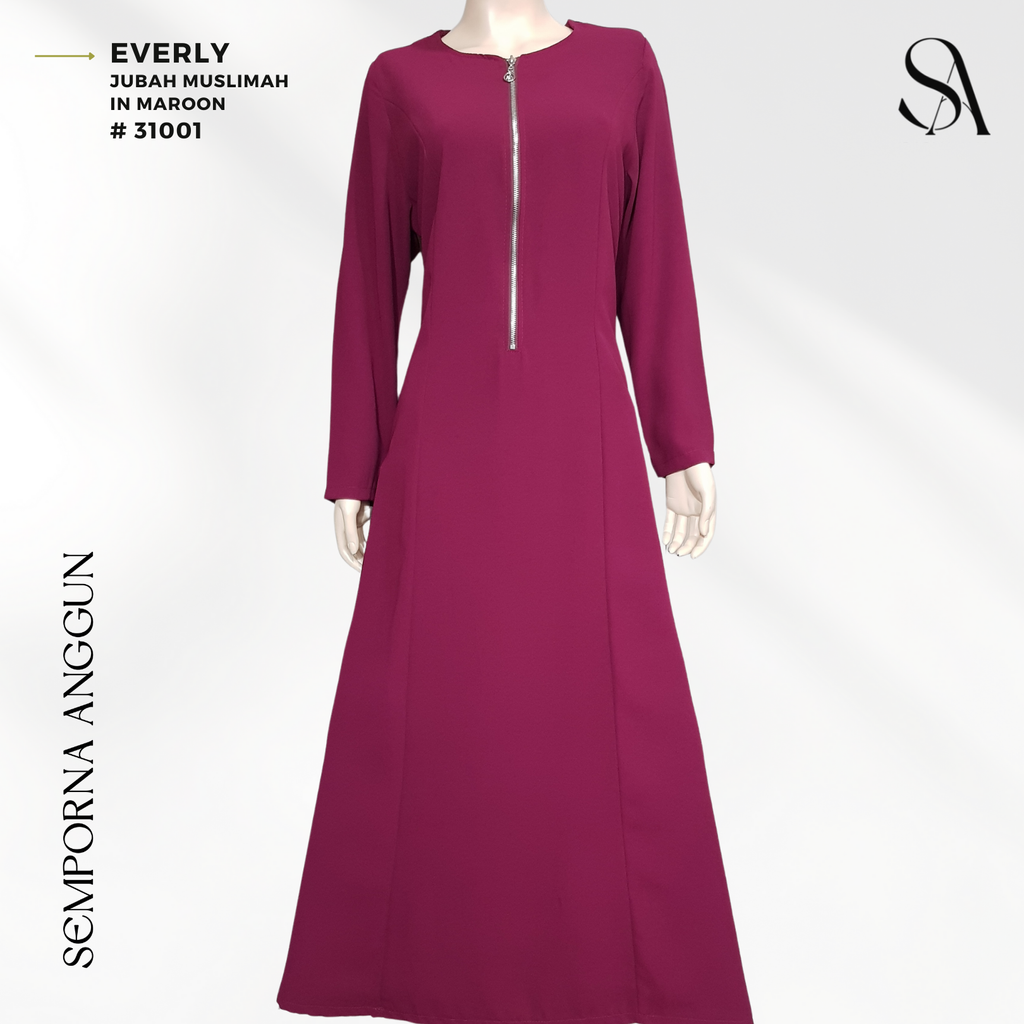 31001 - Everly (04 Maroon) 1